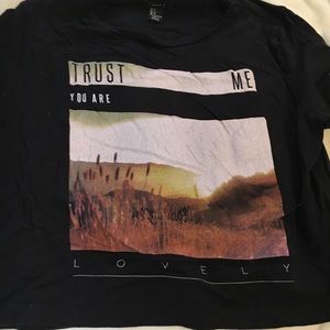 Black forever 21 crop top